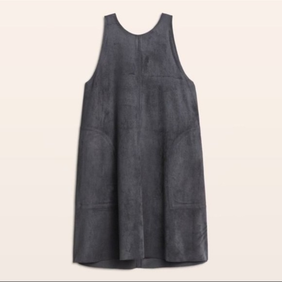 Aritzia Wilfred Trompette Vegan Suede Dress - Picture 1 of 9